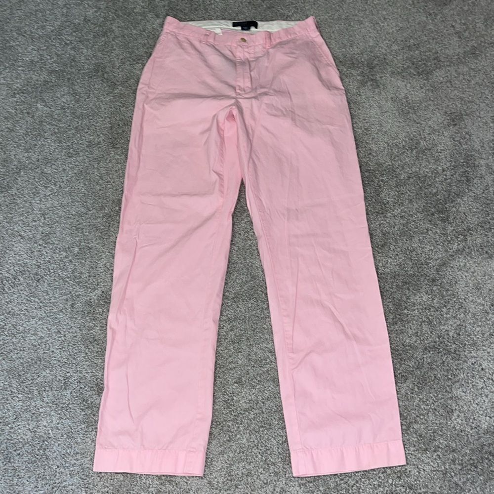 Light Pink Polo Ralph Lauren Chino flat front prospect pants 34 x 34 men’s